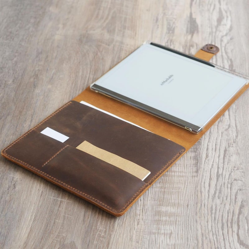 EXTRA STUDIO Genuine Leather Case for remarkable paper pro 11.8“, remarkable paper pro Cover with Premium Pen Holder, 606B-SC11.8 - Image 4